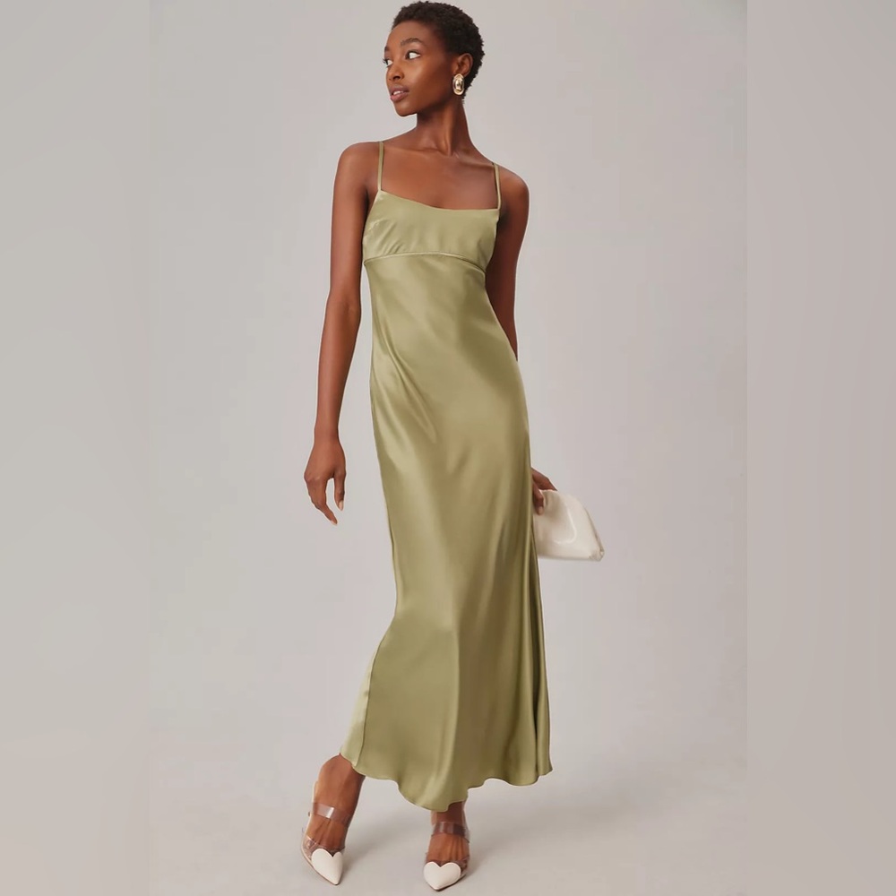 Reformation Kailyn Silk Dress - NWT